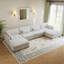 Canapé modulaire en velours côtelé Maelina -107665270-107665273