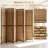 6 Panel 6FT Hand-Woven Bamboo Room Divider