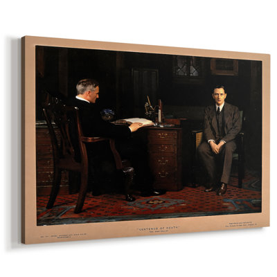 The Sentence of Death-John Collier-Gallery Wrapped Canvas-1908