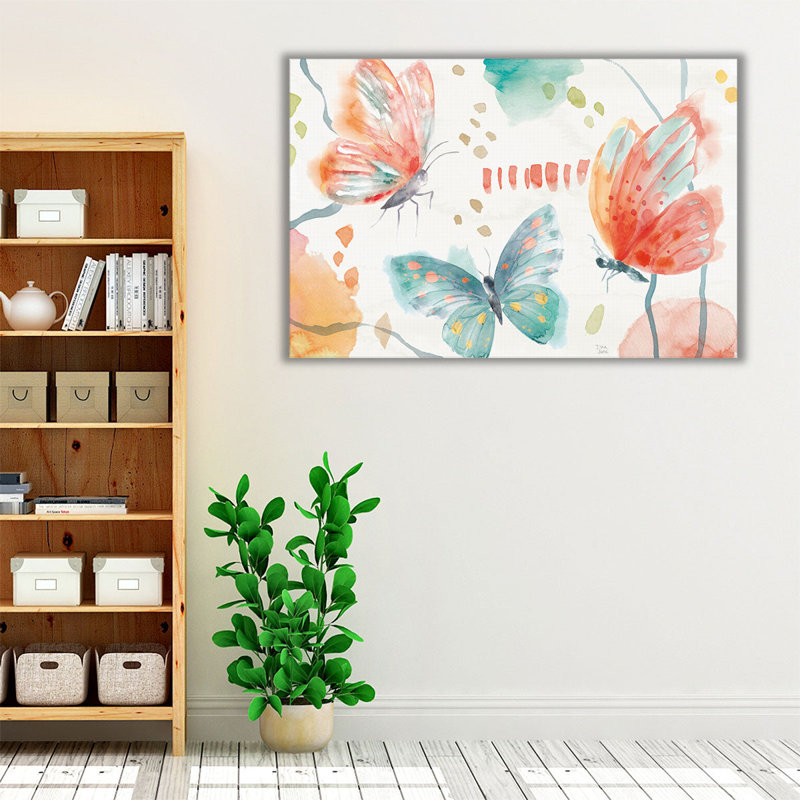 «Winged Whisper I», reproduction d'art sur toile, H 20 po x l 30 po