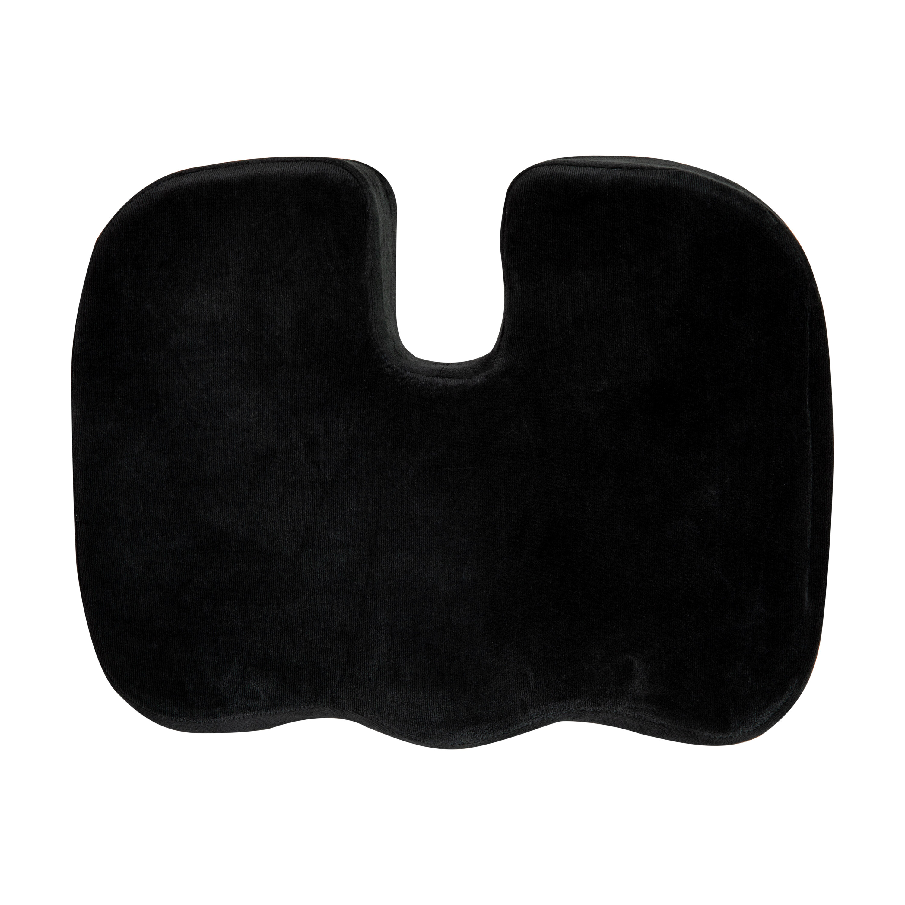 Black Mountain Products Orthopedic Memory Foam Seat Cushion with Supporting Trav