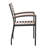 Abdul-Hadi 35" Square Faux Teak Patio Table, 2 Chairs and 9FT Patio Umbrella with Base-279838149