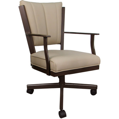 Fauteuil pivotant en cuir pivotant