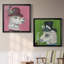 Lama et abeille - ensemble de 2 reproductions d'art graphique-131040209-131040211-131040210