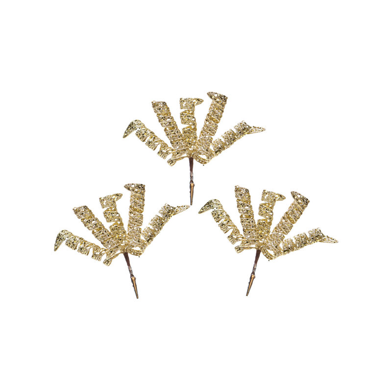 12cm Polystyrene Pick, gold