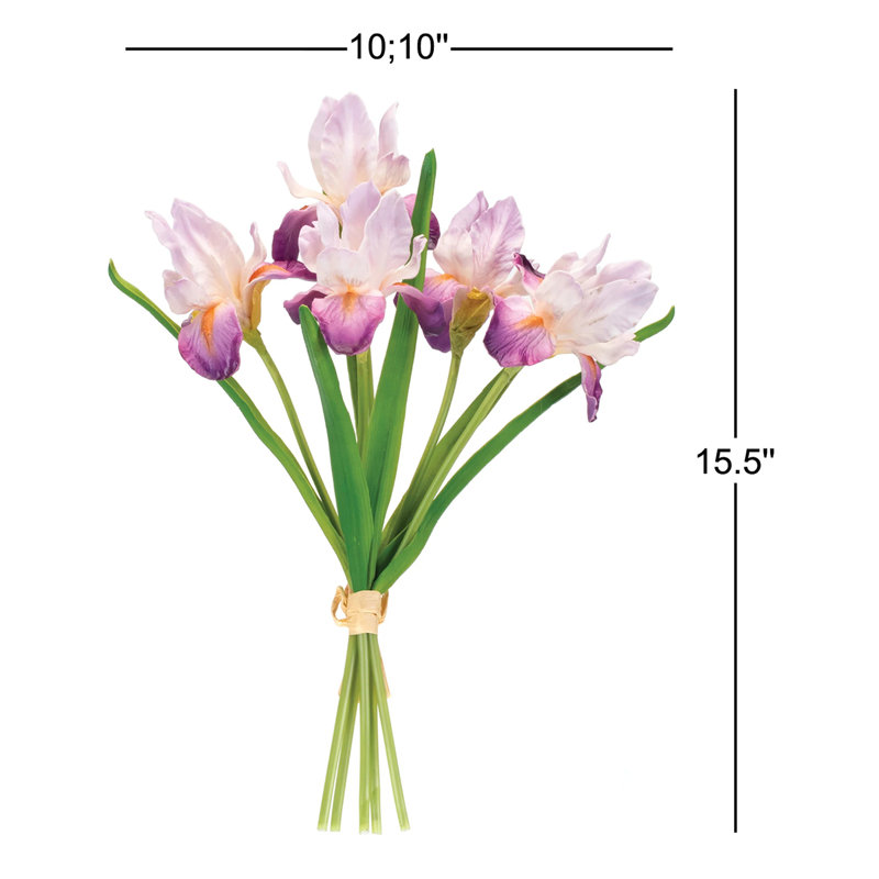 Purple Iris Floral Bundle
