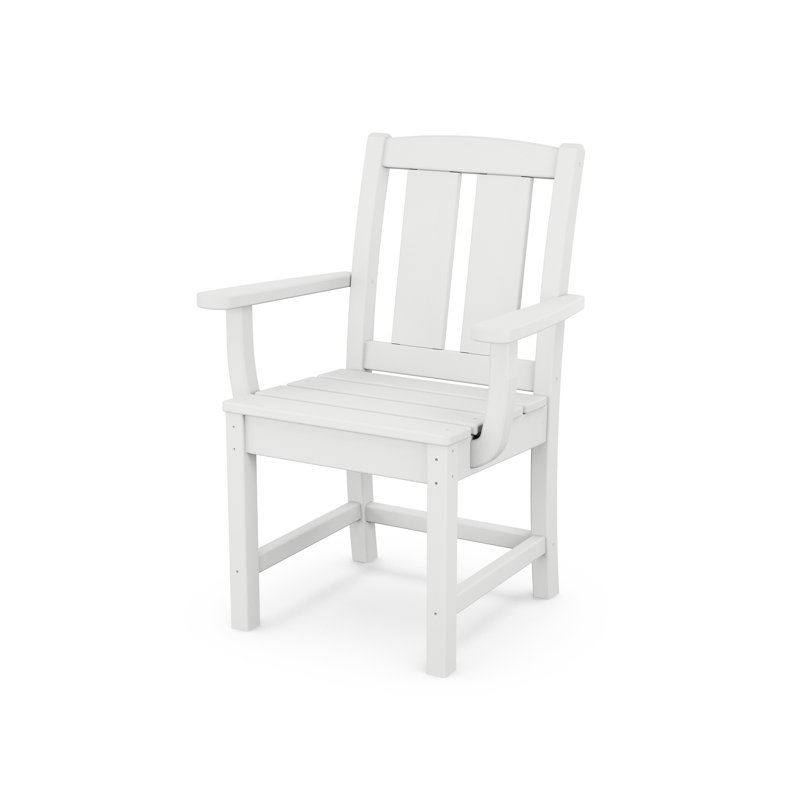 Outdoor Dining Armchair, White