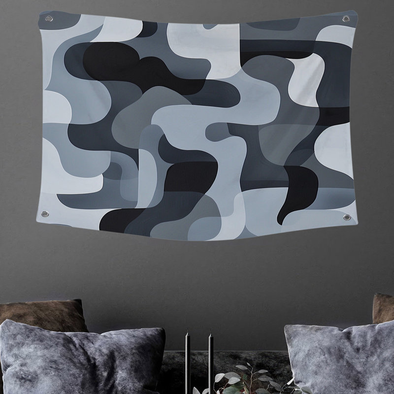 Tapisserie murale Camo - motif mural, H 50 po x l 60 po