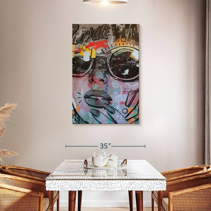 Leisha Private War, 45" H x 30" W