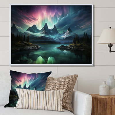 Northern Lights Ethereal Enchantment II - Landscapes Wall Art Prints