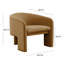 Upholstered Barrel Chair-1991052528
