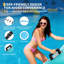 Trampoline flottante gonflable de 10 pi pour le lac et la piscine, saut à l'élastique robuste avec trousse d'ancrage, échelle et pompe électrique