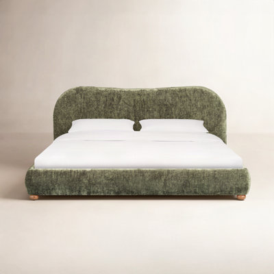 Liza Velvet Upholstered Bed
