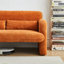 Canapé 59 po en velours avec coussin de soutien-1773711961