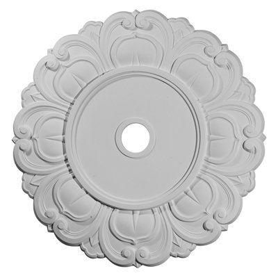 32 médaillons de plafond de 32 1/4 po de diamètre intérieur x 3 5/8 po de diamètre intérieur x 1 1/8 po de P (convient aux auvents jusqu'à 15 3/4 po)