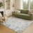 Machine Washable Indoor/Outdoor Chantille ACN2616 Floral Rug-1767427030-1767427025