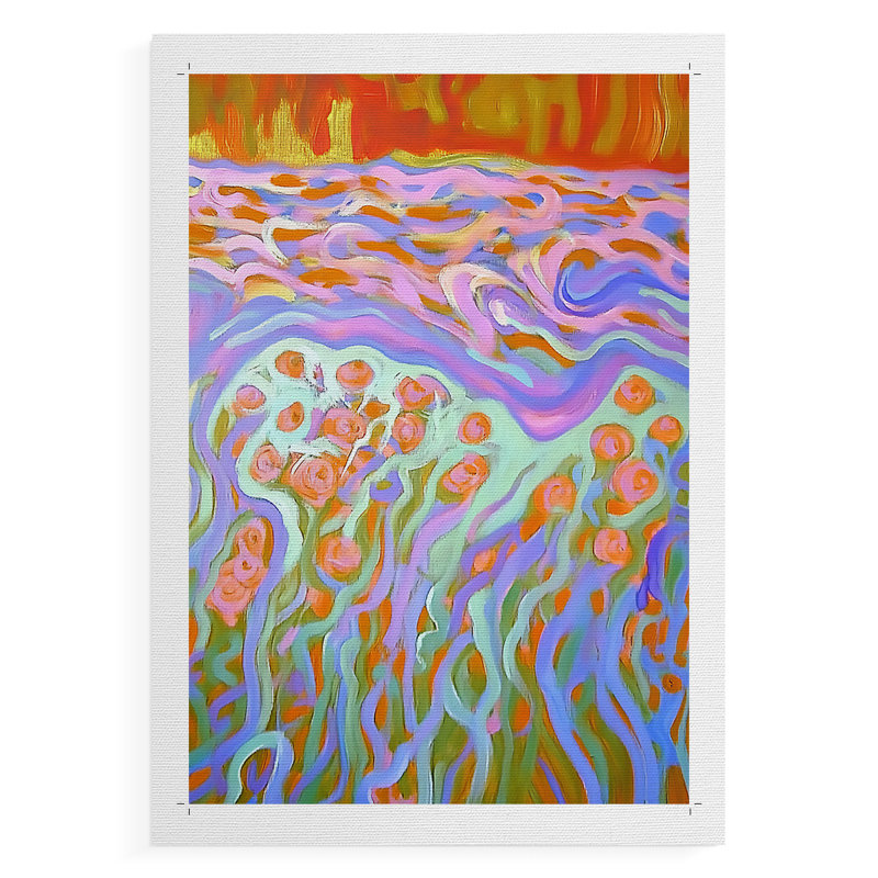 FLORAL Series DLxxxi - Impression sur toile seulement - non encadrée, H 60 po x l 40 po