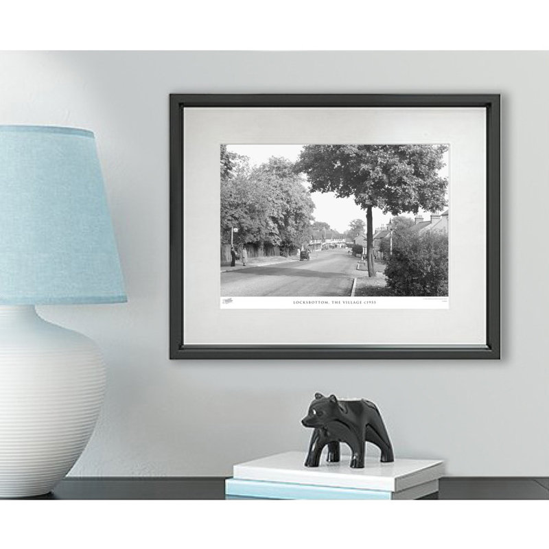 Locksbottom, The Village C1955 by Francis Frith - Single Picture Frame Print, 40cm H x 50cm W x 2.3cm D