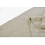 Tapis beige en lin tissé à la main de couleur unie Beljot-86793842