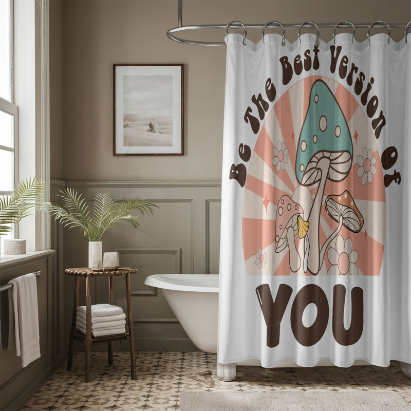 Pitkin Shower Curtain, 74"H x 71"W