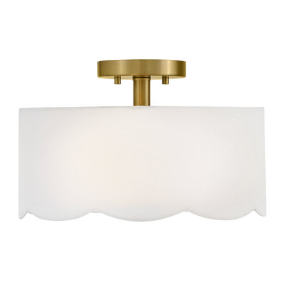 Groover Medium Semi-Flush Mount