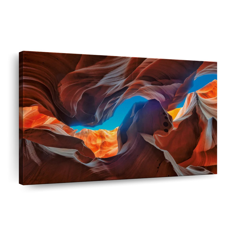 " Inside Antelope Canyon Canvas Print ", 24" H x 36" W x 1.25" D