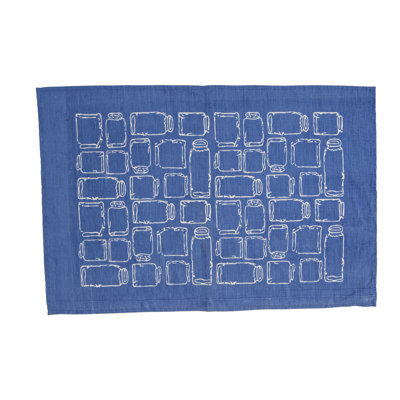 Serviette de thé pots