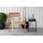 Charvi Stacking Patio Dining Armchair with Cushion