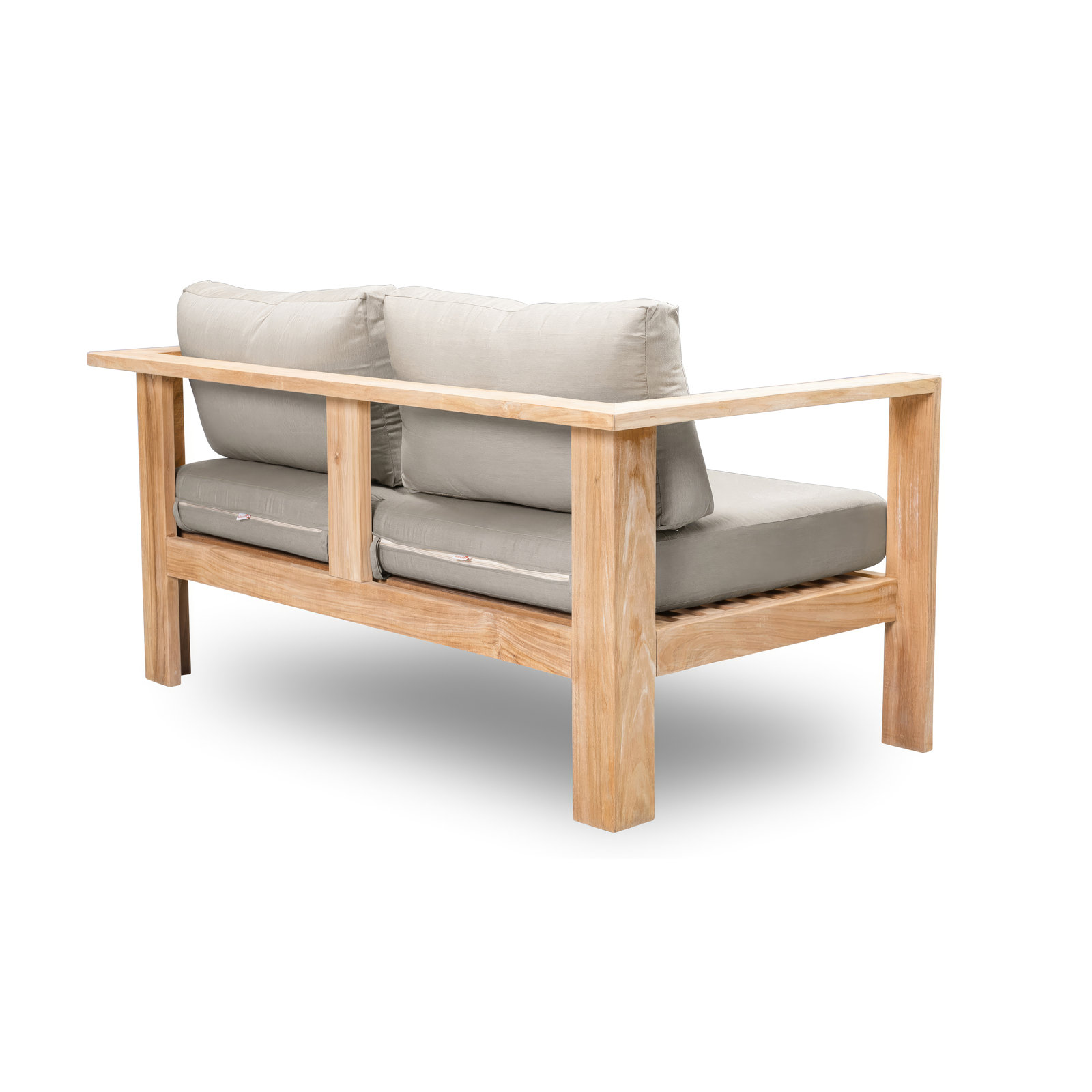 Sonoma 59" Sunbrella® Patio Loveseat, Cast Silver Sunbrella®