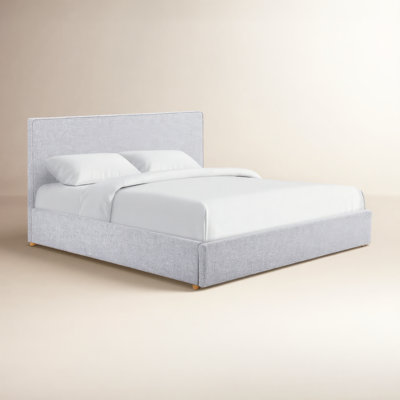 Barclay Linen Upholstered Storage Bed