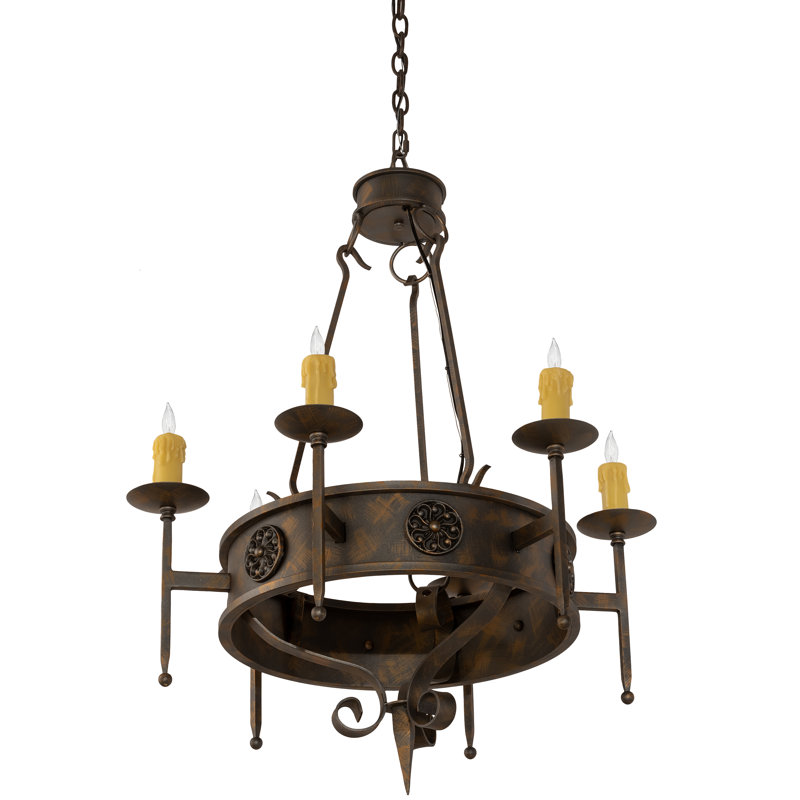 Pedican 6 - Light Chandelier