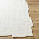Rectangle Icacos Wool Area Rug with Non-Slip Backing