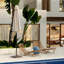Base de parasol de patio Outsunny