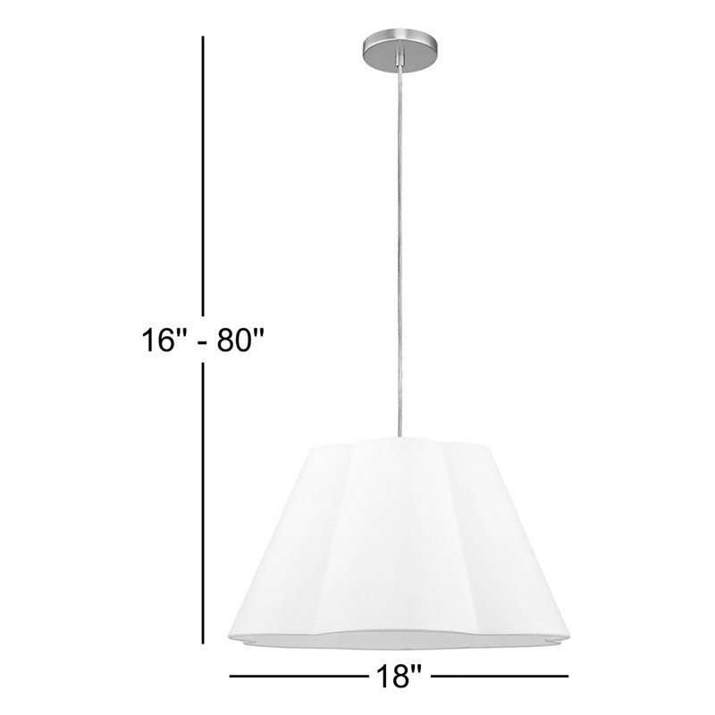 Vino 1 - Light White Single Pendant