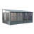 Gazebo Penguin Florence Wall Mounted Solarium 10 Ft x 16 Ft Metal Roof In Slate-63415567-91327405