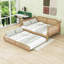 Rattan Daybed with Trundle and Slats-116132802-116132805