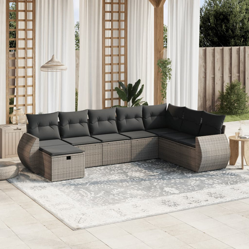 Ensemble de canapé de jardin Vidaxl