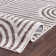 Rambo Bohemian Stripe Arch Design Area Rug