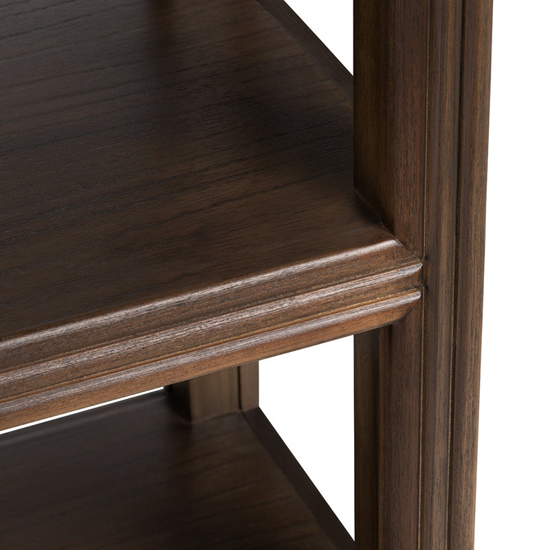 Denali 58 In. Brown Solid Wood Accent_Console_Sofa Table