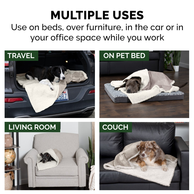 Small Dove Waterproof Self-Warming Pet Blanket