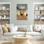 «Who Really Lived Cats And Beaches On», impression sur toile-807799306