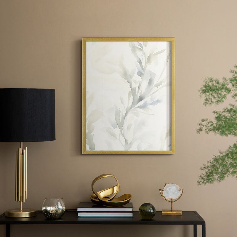 «FLORAL Series DCxxxvi», reproduction encadrée - bois massif, H 30 po x l 24 po