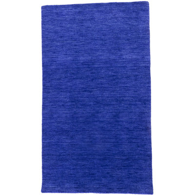 Jeromesville Hand Loomed Gabbeh Rug, 100% Wool, Solid Color, Fade & Stain Resistant, Durable, All Sizes, India-Made.