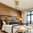 Modern 48" 3-Light Brushed Brass Crystal Flush Mount Ceiling Fan With Remote Control, 3-Speed Reversible AC Motor, Timer