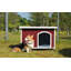 Grande niche pour chien d'extérieur en bois-396597525-396597527