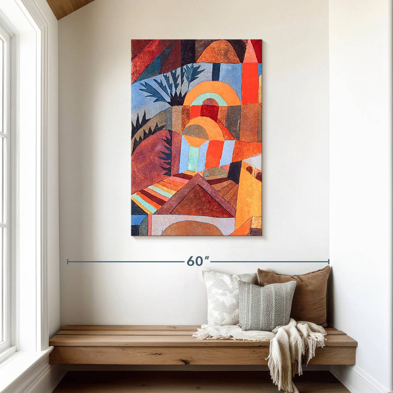 Avery Temple Gardens, 45" H x 30" W