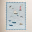 Lola Hand Tufted Wool Sea Blue Area Rug 2' X 3'-121099170