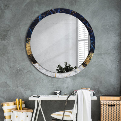 Huldar Glass Flat Wall Mirror