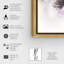 «Fashion and Glam Eyes and Rhinestones», impression sur toile-50590013-50590005