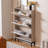 Beige Solid wood Shoe Storage